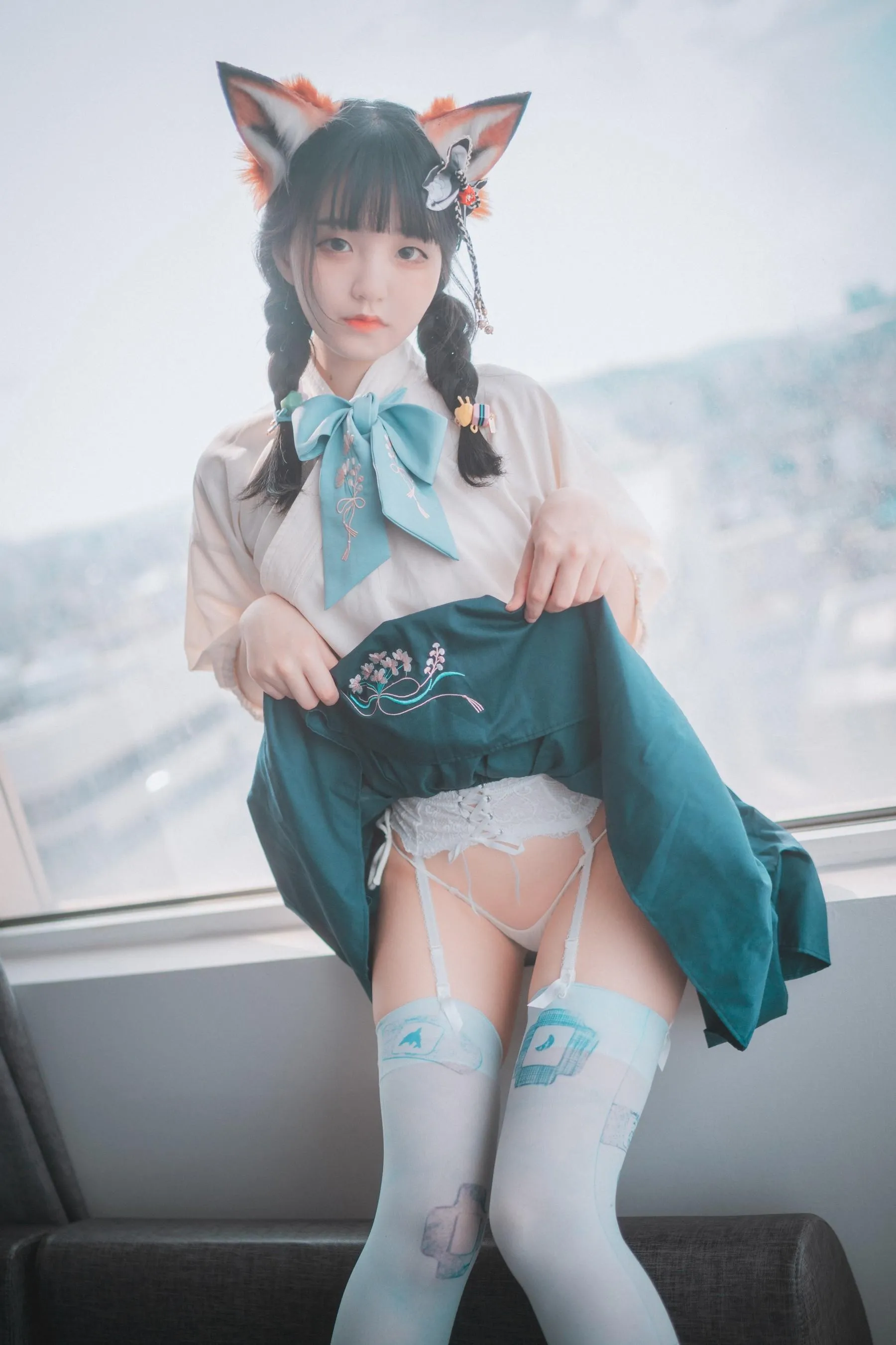 Jenny 정제니 – NO.10 [DJAWA] Kitune in Hanfu [51P]插图5